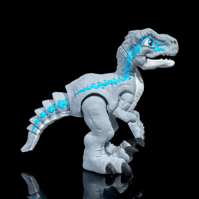 Collectible Articulated Raptor – handcrafted with movable parts for a lifelike look
