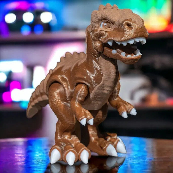 Collectible 3D printed Articulated T-Rex – a must-have for any dinosaur enthusiast