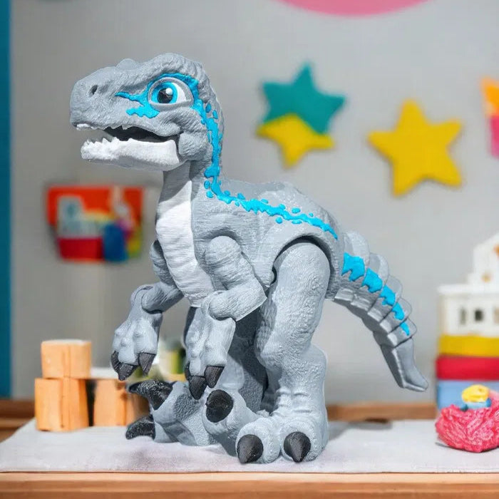 Articulated Raptor figure – 3D printed and highly customizable for any display