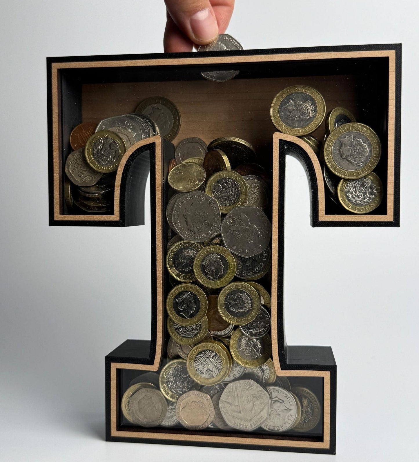Letter Piggy Bank