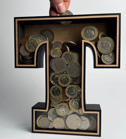 Letter Piggy Bank