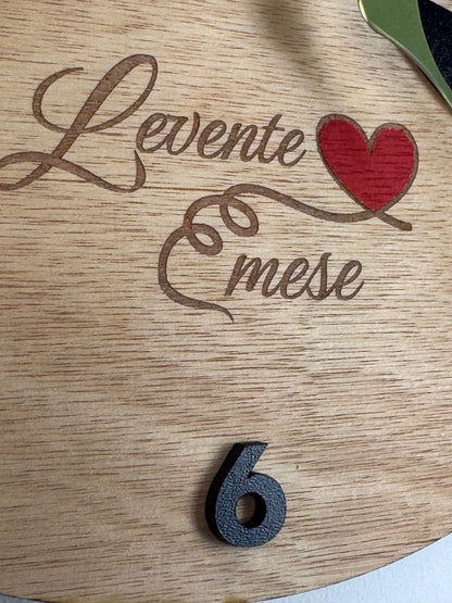 Bird Love Wall Clock