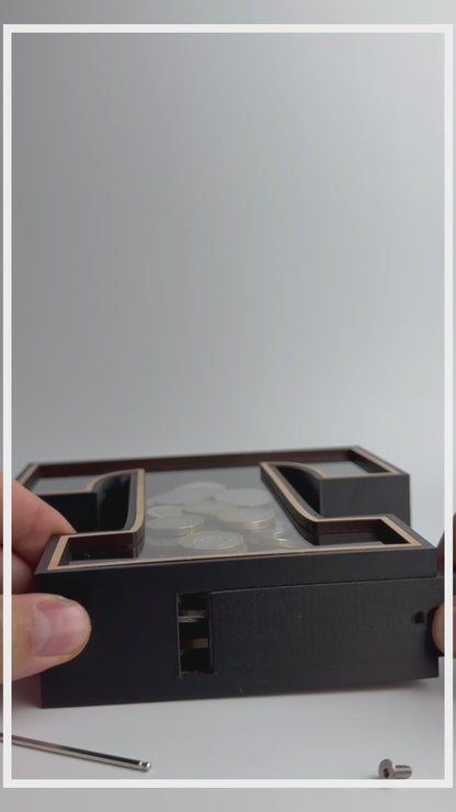 Letter Piggy Bank